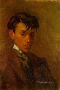 portrait Painting - Self Portrait 1896 Pablo Picasso